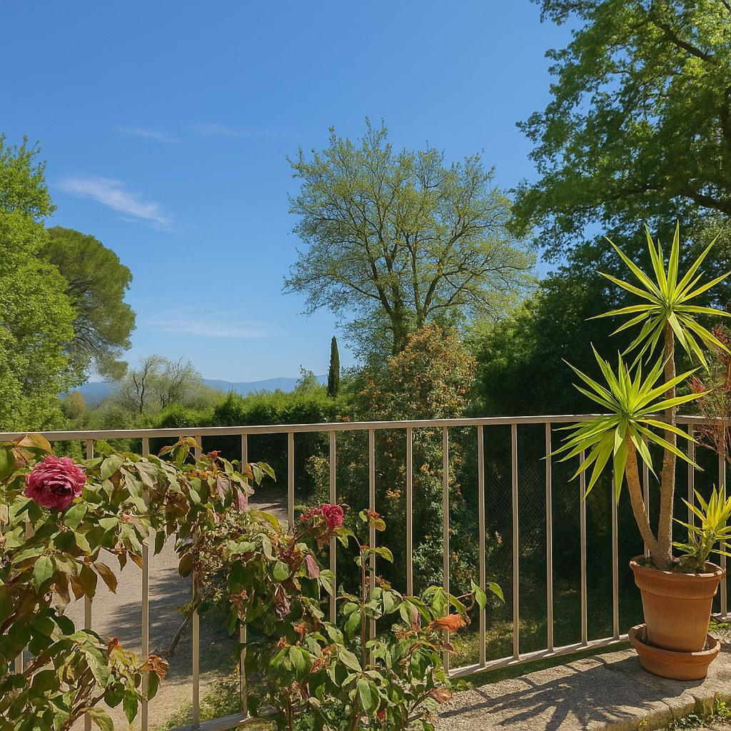 Charmante Maison Avec Jardin Aux Portes Des Gorges De L'Ardeche Saint-Julien-de-Peyrolas Luaran gambar